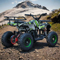 Kart tout-terrain pour enfants et adolescents, buggy tout-terrain, moteur à essence 2 temps 49cc, frein à disque hydraulique, kart d'extérieur tout-terrain