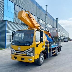 รถบรรทุกติดตั้งแท่นยกติดตั้งบนรถบรรทุก Dongfeng พร้อมบันไดยกสูง 60 เมตร สำหรับขาย - Product Image 3