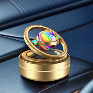 New Luxury <strong>Car</strong> Interior Accessory Star Solar Rotating Ornament Metal Aromatherapy <strong>Car</strong> <strong>Diffuser</strong> for Odor Removal Trendy Elegant - Product Image 3