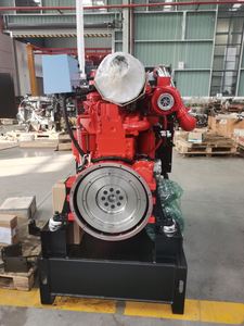 Ensemble moteur diesel 6 cylindres 8.3L 260HP avec pompe à eau, châssis de réservoir de <span class=keywords><strong>carburant</strong></span> et radiateur 6CTAA8.3-P260 - Product Image 4