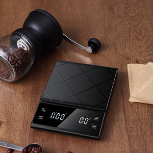 에스프레소 저울 3kg 0.1g 고정밀 ABS 플라스틱 표면 주방 저울 <span class=keywords><strong>5000</strong></span> 그램 타이머 부어 커피 저울 - Product Image 6