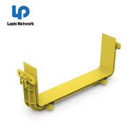 Liste de prix du fournisseur d'équipements de chemin de câbles optiques en PVC et ABS jaune de 200 mm de l'usine Ningbo Lepin