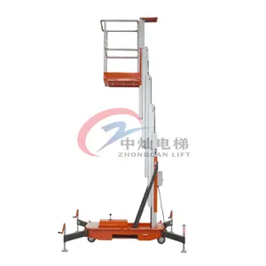 rotating lift table Hydraulic Aluminium Lifting Platform/Portable Single/Double Mast Aerial Work Lift Table Scaffolding Man Lif