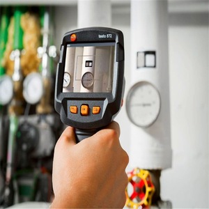 Caméra thermique infrarouge portable Testo 872 avec écran LCD, champ de vision 35x26, pour l'inspection des systèmes HVAC et du chauffage par le sol - Product Image 1