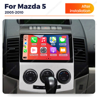 Écran de voiture MEKEDE Android Navigation Car-play Auto 8core 6 + 128GB autoradio FM 1280*720 écran tactile pour Mazda 5 2005-2010