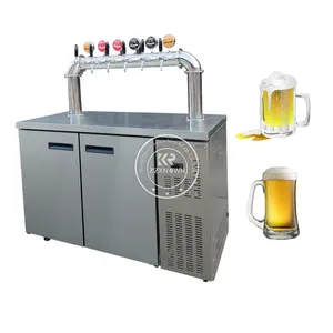 2024 Food Beverage Machinery Automatic Soft Drink Dispenser Machine Catering Used Soda 3 Door Beverage Dispenser Cooler