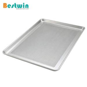Plaque de cuisson en aluminium antiadhésive perforée pour baguette, viande, pain, 16''x24'' - Product Image 1