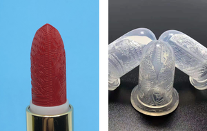 Изготовленная на заказ силиконовая форма для макияжа, силиконовая форма для губной помады - Product Image 2