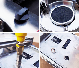 Cubierta Deslizante Integrada para Estufa de Cocina Exterior de Acero Inoxidable ADDX para Autocaravanas y Remolques, con 1 Año de Garantía - Product Image 5