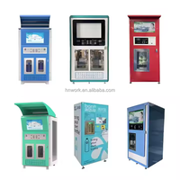 Fabricante y Proveedor YISO, Máquina Expendedora de Agua Purificada Automática con Ósmosis Inversa, Estación de Recarga de Agua