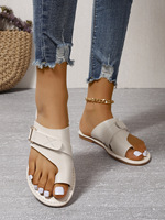 Sandales plates confortables chaussures femmes sandales surdimensionnées de luxe pour femmes et dames nouvelles tongs à bout ouvert sandales de créateur