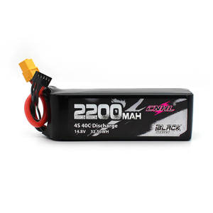 Cnhl-batería lipo serie negra, 2200mah, 4s, 14,8 v, 40c, con enchufe xt60 - Product Image 1