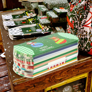 Nóng bán giáng sinh Kẹo hộp mới được phát triển giấy ủng hộ Gối quà tặng điều trị hộp cho Xmas Matt cán kính đồng hồ - Product Image 6