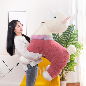 Logo personnalisé adorable 28cm 55cm 100cm alpaga jouets en <span class=keywords><strong>peluche</strong></span> animaux en <span class=keywords><strong>peluche</strong></span> poupées alpaga en <span class=keywords><strong>peluche</strong></span> violet alpaga en <span class=keywords><strong>peluche</strong></span> jouet pour les enfants - Product Image 6