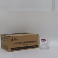 Set Gelas Kaca Bebas Timbal Clear 1201 6 Pcs Gelas Minum Sekali Pakai Klasik Hadiah Bisnis Ramah Lingkungan 165ml 225ml 285ml