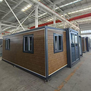 Casa prefabricada personalizada de 40 pies pequeña casa móvil plegable expandible contenedor móvil prefabricado panel sándwich Casa de pared - Product Image 5