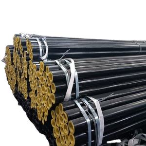 Tuyaux et tubes en acier sans soudure ASTM A106 A53 <span class=keywords><strong>GR</strong></span>.B SCH40 6M 2 pouces 24 pouces certifiés API, peinture noire, tube sans soudure pour l'huile et le gaz - Product Image 5