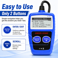 Scanner moteur OBD2/CAN Bus MS309 à connexion filaire, compatible OLIVER, fabriqué en Chine ; Outil de diagnostic multifonctionnel, produit phare