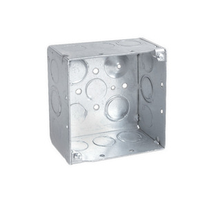 Caja Eléctrica de Plástico de 4x4x2 Pulgadas, Regulable, con Clasificación IP20, Caja de Conexiones de 15A con Orificios para Instalación en Pared - Product Image 6