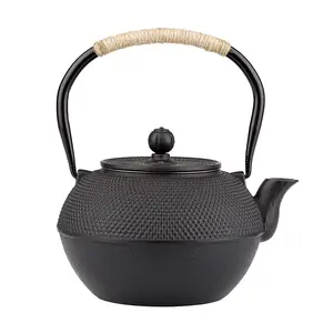 600ml 800ml Stovetop Safe Tea Kettle Japanese Cast Iron Teapot With Stainless Steel Infuser For Loose Leaf Tea And Teabags