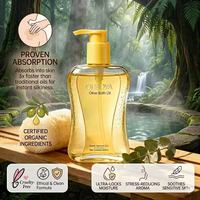 Offre Spéciale Huile de Bain Hydratante et Nourrissante Longue Durée Effet Éclaircissant Personnalisé pour le Corps à l'Huile d'Olive