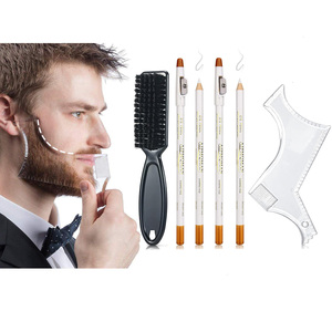 Juego de lápices blancos para barbería: lápices para definir el contorno del cabello, guía para barba, delineador de barba y lápices para dar forma a la barba (4 unidades) - Product Image 3