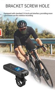 Caméra de sport extérieure 4K Ultra HD Z09 CS09 avec vision nocturne, détecteur de mouvement, caméra corporelle portable à clipser pour vélo - Product Image 6