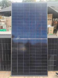แผงโซลาร์เซลล์ประสิทธิภาพสูง445W 465W 450W กลุ่มนักบินอวกาศระดับ1ส่งตรงจากโรงงาน - Product Image 4