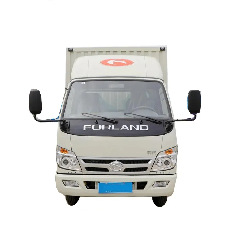 Niedriger Preis Licht 5ton Mini Van Truck Cargo Truck zum Verkauf China Diesel 4 X2 6.50 R16LT 3 Passagiere 1 - 10t < 150hp QLG5046XXY-F1