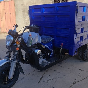 Tricycle de fret à benne basculante à 9 roues, 250cc, à essence, avec cabine ouverte pour passagers, puissance 1000W - Product Image 5