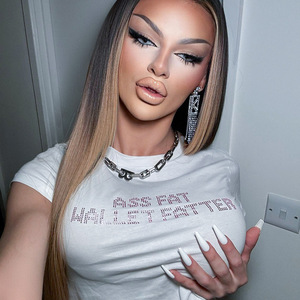 Camiseta Blanca de Verano A1447 con Letras y Diamantes de Imitación, Sexy y Linda, de Manga Corta, Ajustada, Tejida, Estilo Crop Top, Casual, para Usar en la Calle - Product Image 5