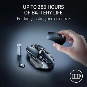 Razer Basilisk V3 X HyperSpeed Customizable RGB <b>Lighting</b> Wireless <b>Gaming</b> Mouse 2.4 GHz 18K DPI Optical Sensor with USB Interface - Product Image 4