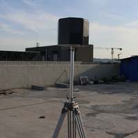 Détecteur de drones fixe Lufei, portée 10 km, UAV IP66, détection FPV 360°, 50+ cibles, détection de signaux explosifs fréquence 70 MHz-6 GHz