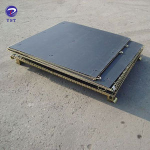 <span class=keywords><strong>PET</strong></span>プレフォーム用倉庫亜鉛メッキ溶接PPシートワイヤーメッシュ折りたたみ式スタッカーコンテナ - Product Image 2