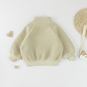 Abrigos de lana <span class=keywords><strong>para</strong></span> bebé recién <span class=keywords><strong>nacido</strong></span>, ropa de invierno, prendas exteriores de Cachemira y cordero grueso - Product Image 5