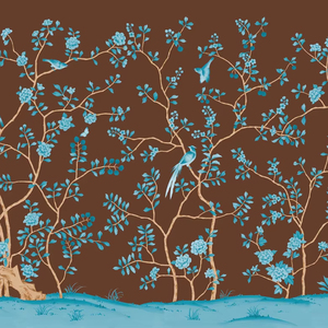 Papier peint mural imprimé en 3D personnalisé, <span class=keywords><strong>jungle</strong></span>, animaux, plantes, autocollants <span class=keywords><strong>muraux</strong></span>, murale botanique, arbre, oiseau, fleur, papier peint mural - Product Image 6