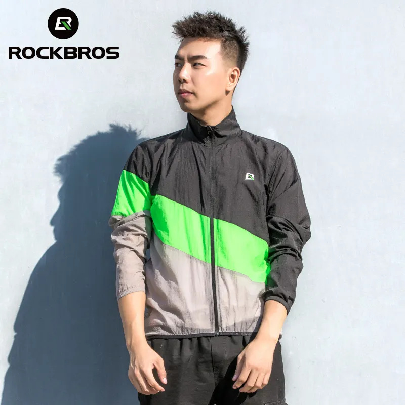 ROCKBROS Cycling Jersey Women Breathable Ultra-light MTB Jacket Men Quick Drying Bicycle Clothes Outdoor Sports