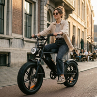 Vélo électrique tout-terrain à pneus larges 20*4.0 pour la plage, la neige, le sable et le gravier
