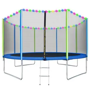 Fabbrica diretta cina 16ft grande rotondo trampolino di esercizio per adulti su misura di colore attrezzature per il fitness trampolino