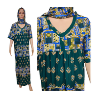 Eid Abaya Turquie Arabe Hijab Musulman Longue Robe Dubaï Caftan Maroc Kaftan Abaya Femmes Robe Musulmane