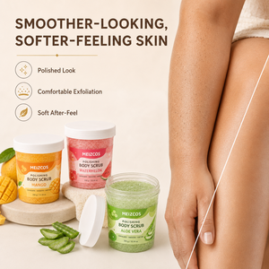 Exfoliante Corporal de Mango, Sandía, Café, Aloe Vera y Sebo de Res, Exfoliante de Gránulos Finos de 300g <span class=keywords><strong>para</strong></span> el Cuidado de la Piel Suave - Product Image 2