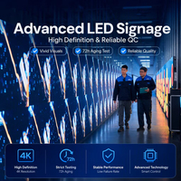 Billboard LED Luar Ruangan untuk Pusat Perbelanjaan, Komersial, Tiga Sisi, SMD P8 Digital