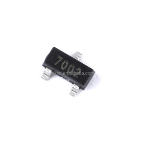 ชิ้นส่วนอิเล็กทรอนิกส์,2N7002 Mark <span class=keywords><strong>7002</strong></span> SOT-23 <span class=keywords><strong>MOSFET</strong></span> 60V 115mA - Product Image 1
