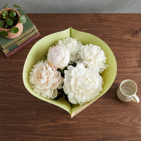 Manchons pour fleurs en papier kraft biodégradable écologique pour décorations de festivals, avec design pliable, fabriqués à Hubei, Chine