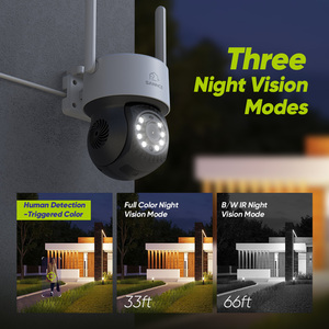 Telecamera di Sicurezza <span class=keywords><strong>WiFi</strong></span> 5MP con Tracciamento Intelligente, Rilevamento del Movimento, Visione Notturna, Telecamera PT con Supporto Audio Bidirezionale - Product Image 5