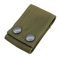 Porte-menottes tactique Molle pour ceinture de service Double Snap Slide-On