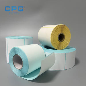 Papel Autoadhesivo Personalizado para Etiquetas 75x50mm, Rollo de Papel Térmico con Recubrimiento Superior para Etiquetas de Logística, Códigos de Barras y Rastreo - Product Image 1