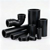 Tuyau flexible haute pression en HDPE PE de 32 mm et 63 mm, rouleau de 3/4 pouce pour système d'irrigation agricole et de jardin