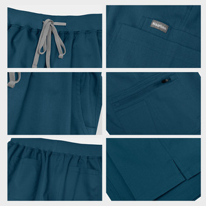 Uniforme médical extensible taille haute doux et respirant pour femmes pour médecins et infirmières Ensembles d'uniformes hospitaliers souples - Product Image 3