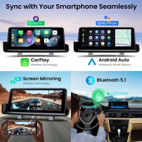 Lecteur multimédia automobile Android pour BMW Série 3 E90/E91/E92/E93 LHD CarPlay Android Auto Lecteur CD pour montage sur tableau de bord 5.1